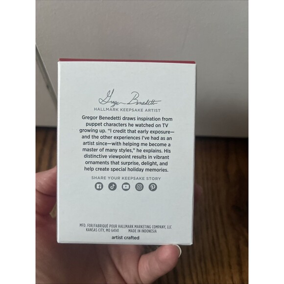 Hallmark 2024 Ornament Bah Humpug Ornament - Picture 3 of 3